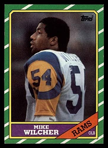 1986 Topps # 88 Mike Wilcher Los Angeles Rams NM/MT Rams UNC