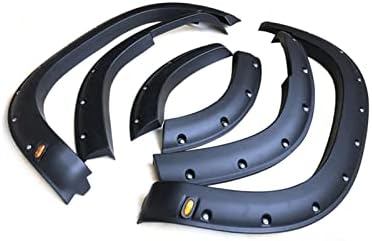 ABS Black Fender Flares Compatível com roda para o Crusier Land Prado 2018-2022 Off-Raod Styling Styling Wheel Brawaw