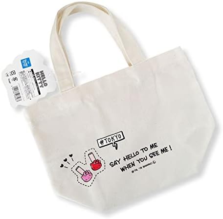 Asunarosya #tokyo hello kitty bolsa de almoço, tamanho do produto: 7,9 x 11,0 x 4,9 polegadas, excluindo alças