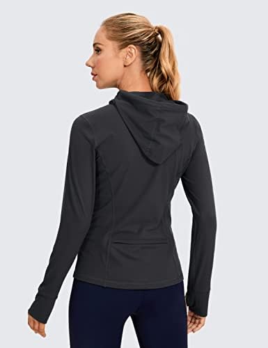 Crz Yoga Feminino Full Full Zip Hoodie Jacket