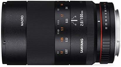 Samyang 1112303101 Lente F2.8 de 100 mm para Nikon AE
