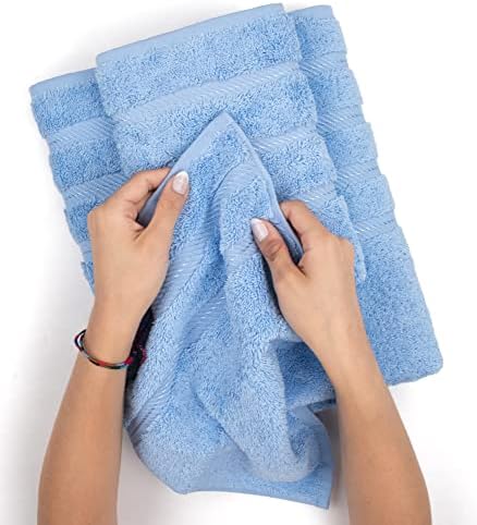 Toalhas de mão de linho macio americano, toalha de mão de 4, toalhas de mão de algodão turco para banheiro, toalhas