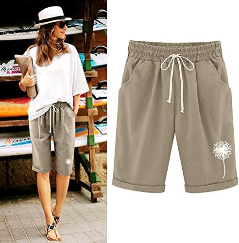 Shorts para mulheres verão casual, shorts femininos de cor de calça curta de cor sólida com bolso, short short feminino