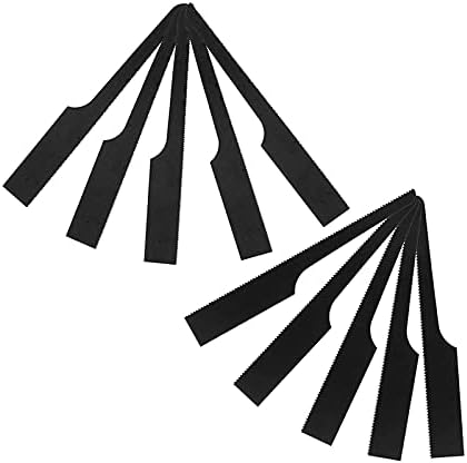10pc Reciprocating Air Swele Blades Bi-Metal Wood Tool Acessórios de ferramentas de ar preto Hacksaw Hacksaw Blades for
