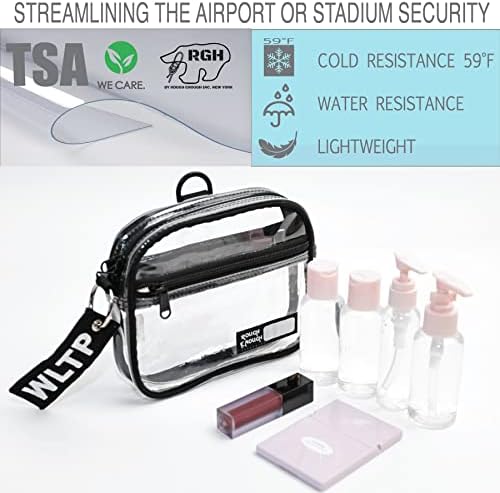 Bolsa de higiene pessoal aprovada por TSA o suficiente