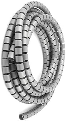 Aexit 3 metros Tubo Acessórios de tubo de 10 pés 10 mm Bandas de embrulho Spiral Bandos de Tubos de Microbor de Tubos de Cabo