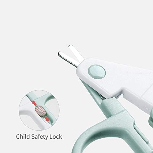 Ekins Deyo Baby Segurança Unhas Clippers de tesoura Cutter Cutter Kit de saúde Kit de manicure diário de manicure Recém -nascidos Clipper 6pcs/conjunto