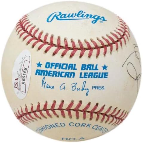 George Steinbrenner New York Yankees assinou a Liga Americana de beisebol JSA Loa - Bolalls autografados
