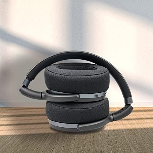 GVOEAR Atualizando as almofadas de orelhas Sennheiser HD4.50BT HD4.50BTNC HD4.40BT Substituição do Earpad Headsets, almofadas de ouvido para Sennheiser HD450BT, esponja confortável | Espessura adicionada | Tecido de malha