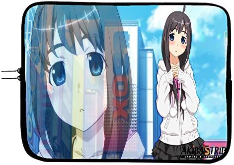 Brand3 Anime Akiba A viagem de laptop de 15 polegadas bolsa de computador com superfície da almofada de mouse protege todo o seu dispositivo em estilo