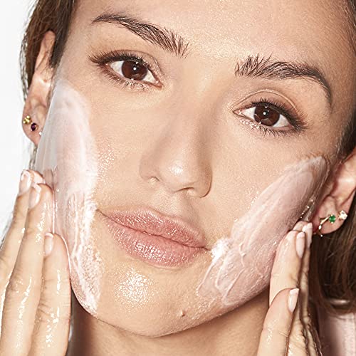 Cleanser de gel de beleza honesto com argila e água rosa Clays Clay & Water | Certificado EWG + Dermatologista e Oftalmologista Testado