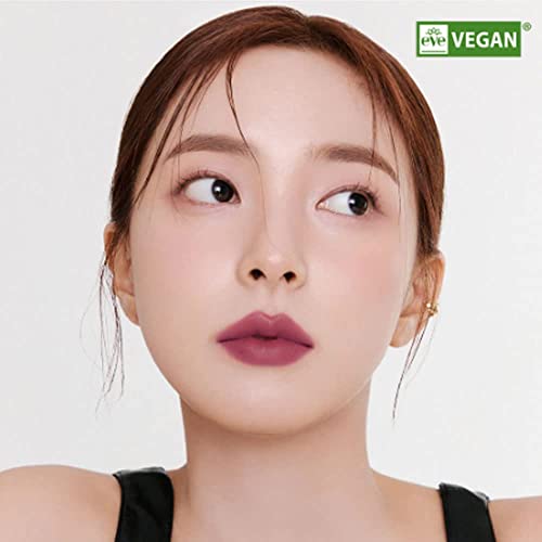 BBIA Last Velvet Lip Tint Feign Series 0,18 onça-acabamento fosco macio e cremoso, mancha de lábios duradouros, maquiagem coreana de alta pigmentação, tonalidade de desfoque leve com fórmula vegana