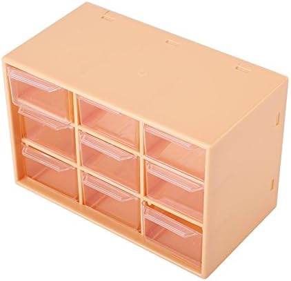 9 Caixa de armazenamento com vários desktop da DERS DERS e gabinete de estojo de organizações de armazenamento de jóias e gabinete