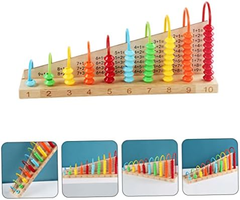 Toyvian 1PC ARITHMETIC ENSINAÇÃO AIDA KIDCRACT PLAYSET MATHATIVA MATERIA DO ABACUS ABACAÇÃO ABACUS CRIANÇAS CUNCIONAMENTO