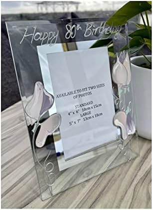 Dreamair 80th Annor Anivery Gift Frame Sweet Pea