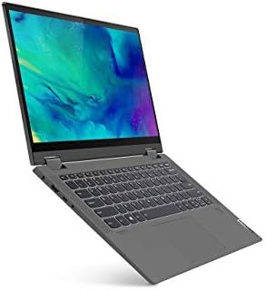 Lenovo Flex 5 14 FHD IPS Touchscreen Premium 2-em-1 Laptop, 4ª geração AMD Ryzen 5 4500U, RAM de 16 GB, 512 GB PCIE SSD, teclado