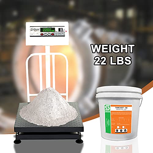 94% Alumina densa cimento refratário de denso 22 libras.
