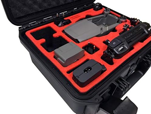 Casos de transporte profissionais do MC -Cases para DJI Mavic 2 Pro ou Zoom com Smart Controller - Compact Edition feito na