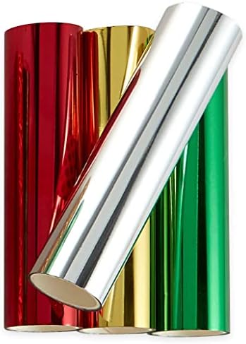 Folitores fascinantes Glimmer Foil - Ultimate Holiday Bundle - Starbust, Estrelas Crimson, Facets Emerald, Prism, Gold,