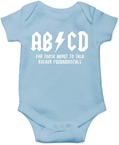 CBTWear ABCD - AC Music Toddler DC Rock and Roll Rump Funny Roma