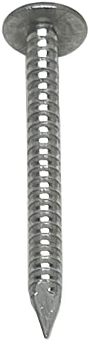 1,75 ” - Alumínio da haste - unhas de tapume de coberturas - revestimento de vinil e alumínio e unha Facia Grim - alumínio de alumínio segura para retenção de alfinete - 1,75 in