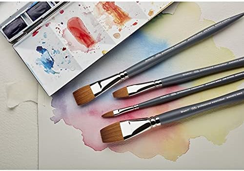 Winsor & Newton Professional Watercolor Brush, Rundpinsel - nr. 0, cinza