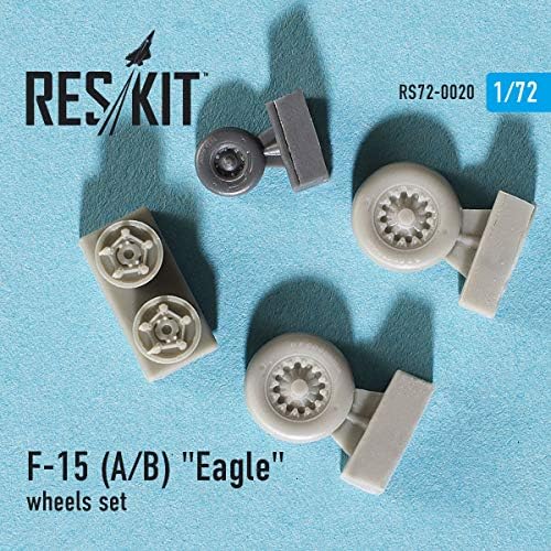 Reskit RS72-0020-1/72-Rodas de resina definidas para McDonnell Douglas F-15 Eagle