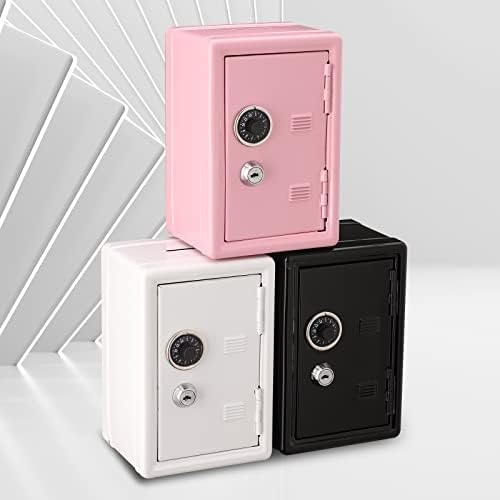 Caixa de bloqueio em segurança e dinheiro de dinheiro de Younion, caixa de segurança de tamanho mini para jóias e objetos