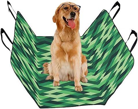 Enevotx Tampa de assento para cachorro Capinho de banco personalizado cor verde color