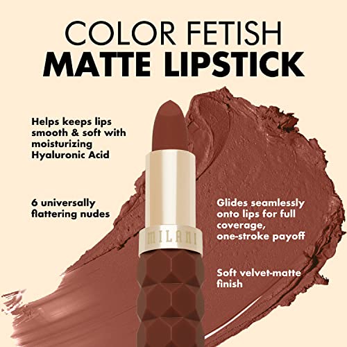 Milani Color Fetish Lipstick e eufemismo pacote de lipliner - Prazer e entrada nua