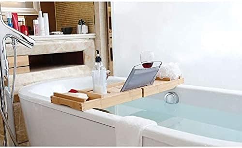 Acessórios para banheira JHSJ Multifuncional Prateleiras de banheiro anti-madeira Bathtub Plata