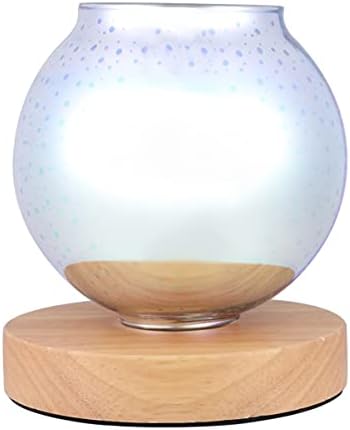 Difusor de aroma do difusor do doool Difusor Night Light Luz de vidro 3D Óleo essencial Lâmpada Lâmpada LED Tabela