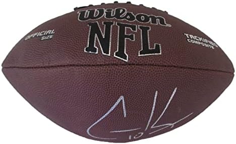 Cooper Kupp autografou Wilson NFL Football, PSA/DNA autenticado, Super Bowl, campeão, MVP