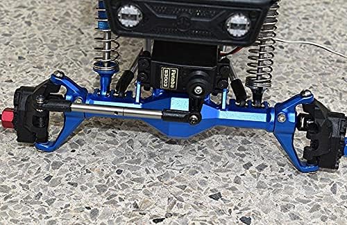 Capra axial 1.9 UTB Unlimited Trail Buggy Upgrade Parts Caixa de engrenagem frontal de alumínio - 11pc Conjunto azul