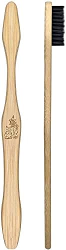 Escova de dentes de bambu de Azeeda com caldeirão