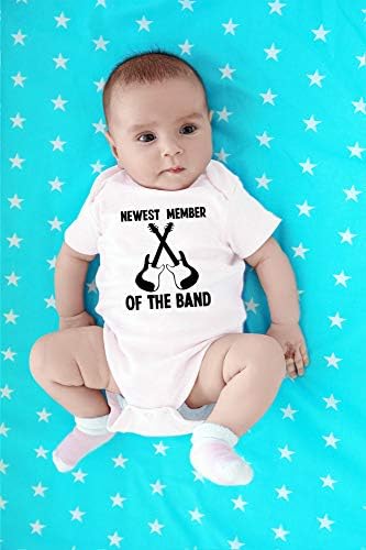 CBTWear mais novo membro da banda - Anúncio do bebê - Bodysuit de bebê de uma peça fofa de uma peça
