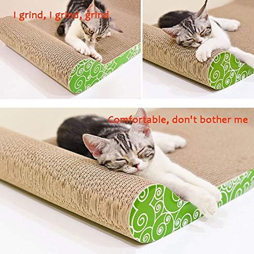 WDNMD CAT Scratch Board Play Supplies Supplies Cat Garras Cat Scratching Post Pet Supplies Cat Scratcher Cardboard Rest P-15