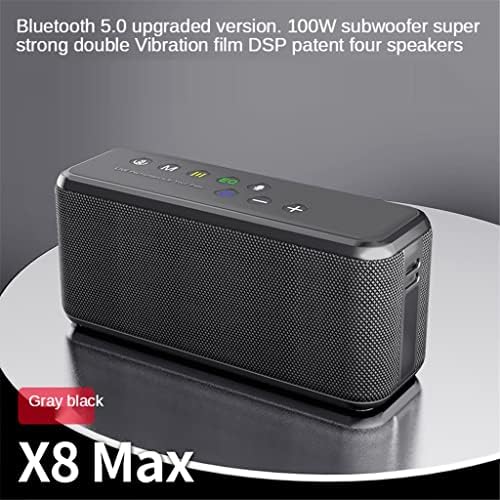 Alto -falante bluetooth portátil grosso de 100mAh Capacidade de bateria TWS Subwoofer Quad Core Power Bank Função