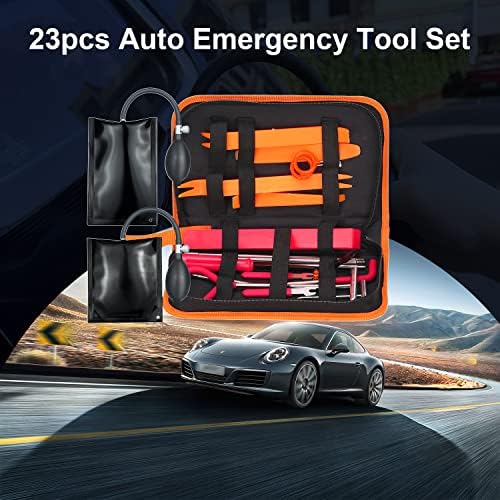 23PCS Kit de Herramiientas de Reparación de Emergência Del Coche, Kit de ferramentas de emergência para Coche