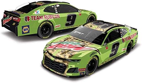 2019 Chase Elliott 9 Dew 1/24 1:24 Ação de ação escala Capuz de corridas abre edição limitada ... corpo de metal diecast,