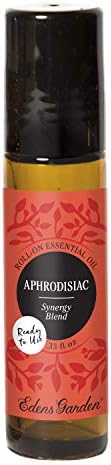 Edens Garden Afrodisiac Essential Oil Synergy Blend, puro grau terapêutico 10 ml Roll-on