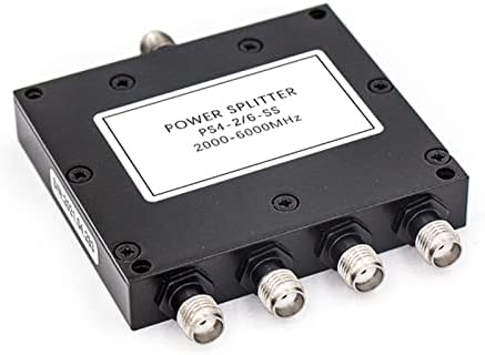 Basni SMA RF MicroStrip Power Divider um ponto Quatro sinalizadores de sinal de alta frequência 2-6g combinador de potência 1pcs