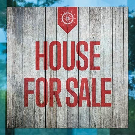 CGSignLab | Janela House for Sale -natical Wood se apega | 5 x5