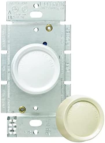 Lutron FSQ-2FH-DK Electronics Rotary On/Off Spean Spean Control, branco