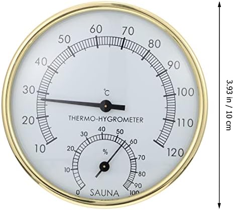 2pcs parede prática e alto termo- para higrômetro meteorológico peças indicadores de medição de medidores de medidores
