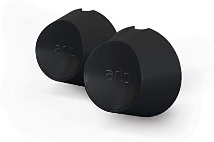 Montagens de parede magnéticas Arlo - Acessório certificado Arlo - Conjunto de 2, uso interno ou externo, trabalha com Arlo Pro 5s 2K, Pro 4, Pro 3, Ultra 2 e Ultra Cameras, Black - VMA5001