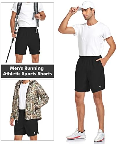 Shorts atléticos masculinos de marzxina