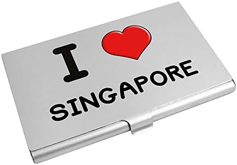 Azeeda 'I Love Singapore' titular de cartão de visita/carteira de cartão de crédito