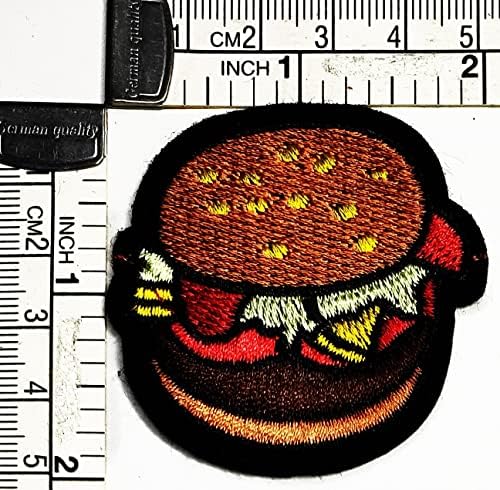 Kleenplus 3pcs. Hamburger fofo bonito de desenho animado adesivo de fast food stay