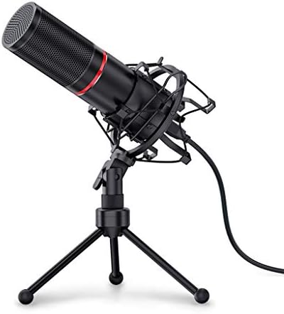 Microfone de gravação de condensador USB de metal zlxdp com tripé para laptop Computer Cardioid Studio Recording Vocals Vocals Vocals Over